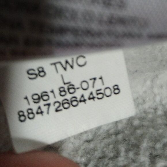 Nike Small Swoosh Zipper Hoodie Sweatshirt - Picture 7 of 9